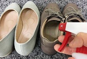 抗菌剤　使用例　活用例　靴